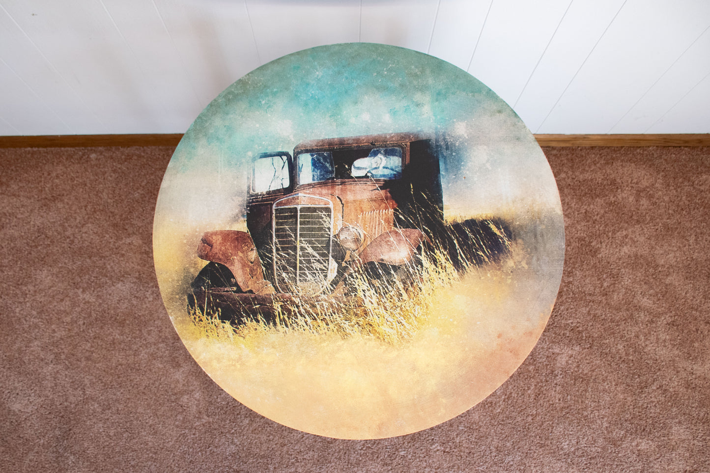 Rusty Truck Table