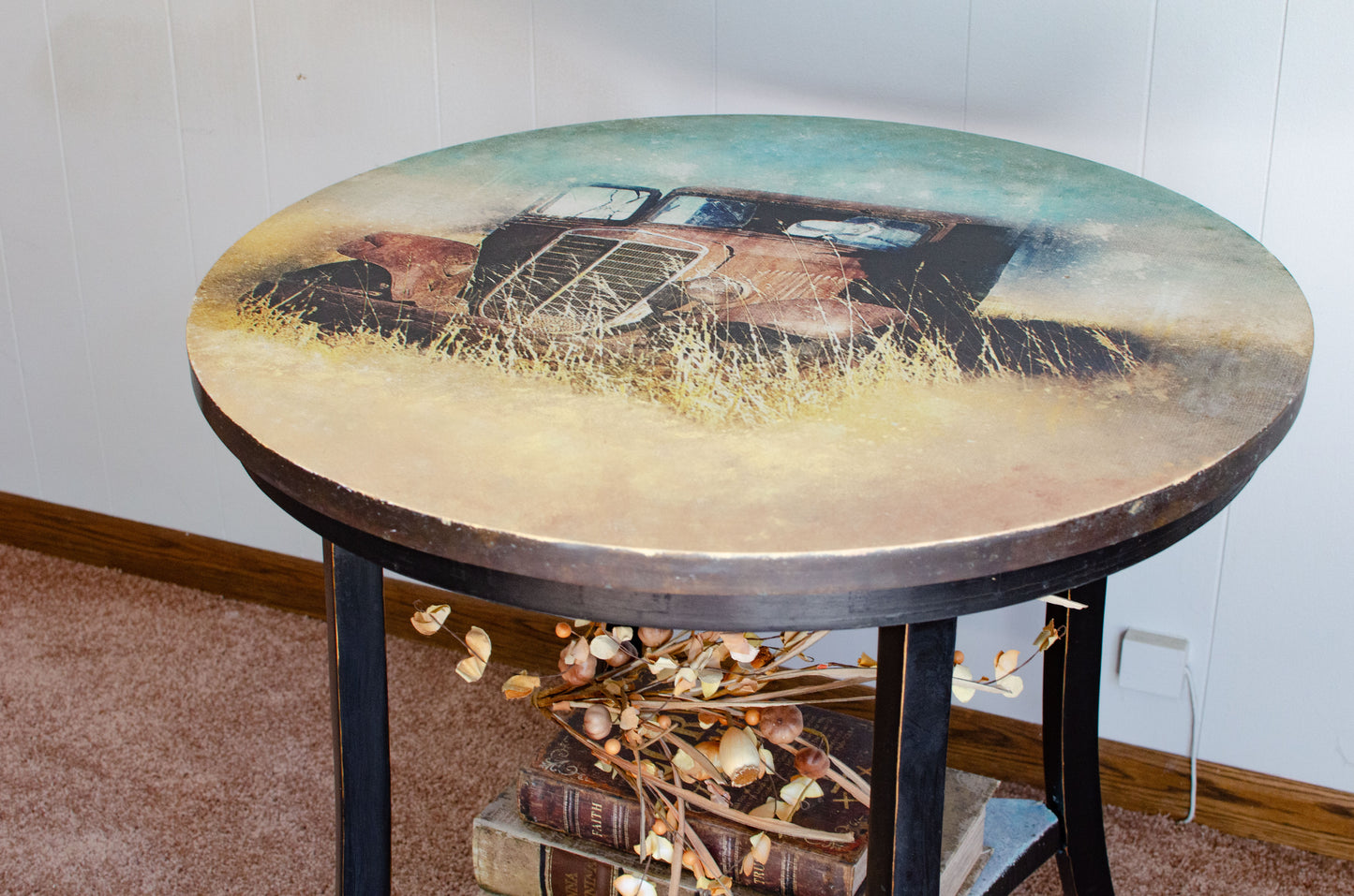 Rusty Truck Table