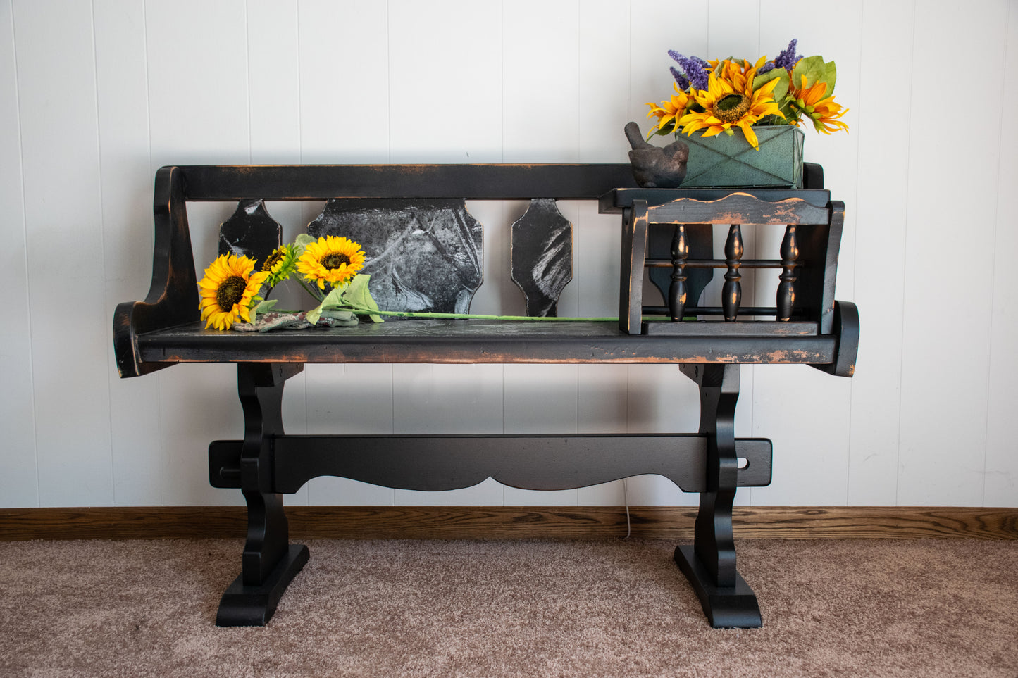 Old Style Telephone Bench