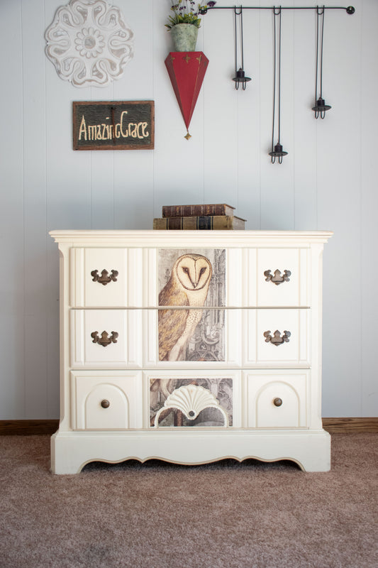 Solid Owl Dresser