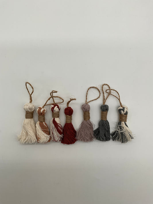 Mini Macrame Tassels