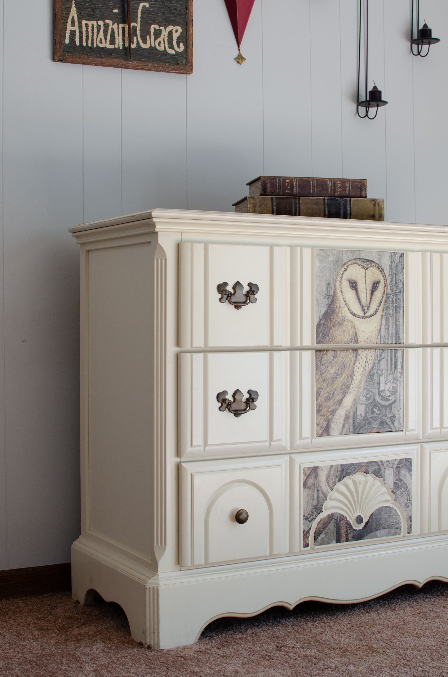 Solid Owl Dresser