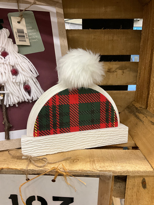 Wooden beanies