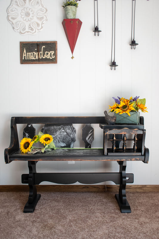 Old Style Telephone Bench