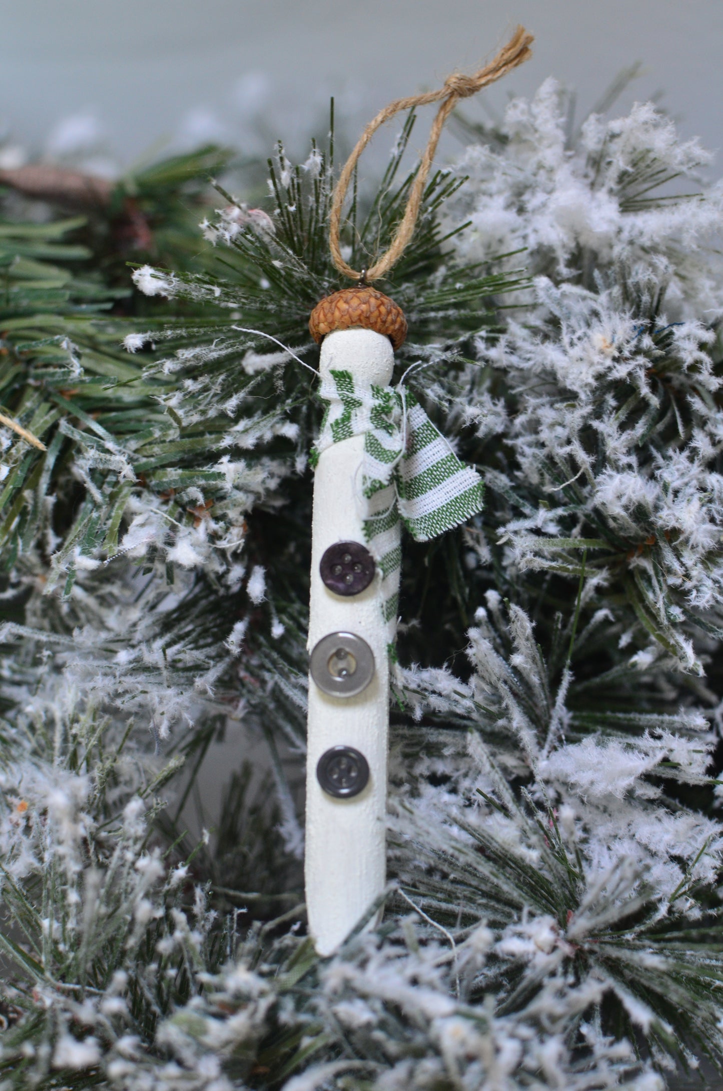 Clothespin Snowmen