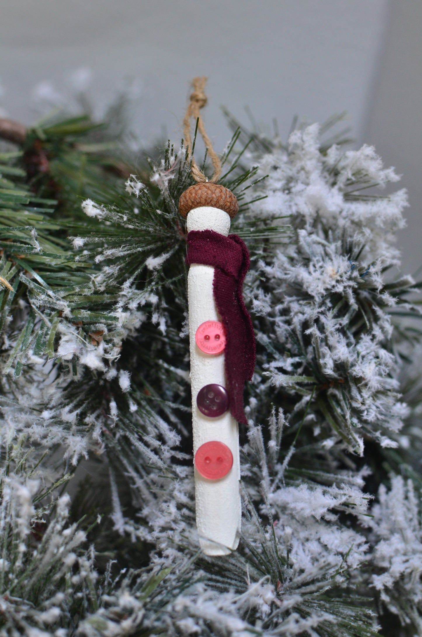 Clothespin Snowmen