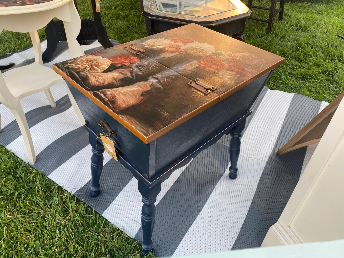 Boot Knitting Box