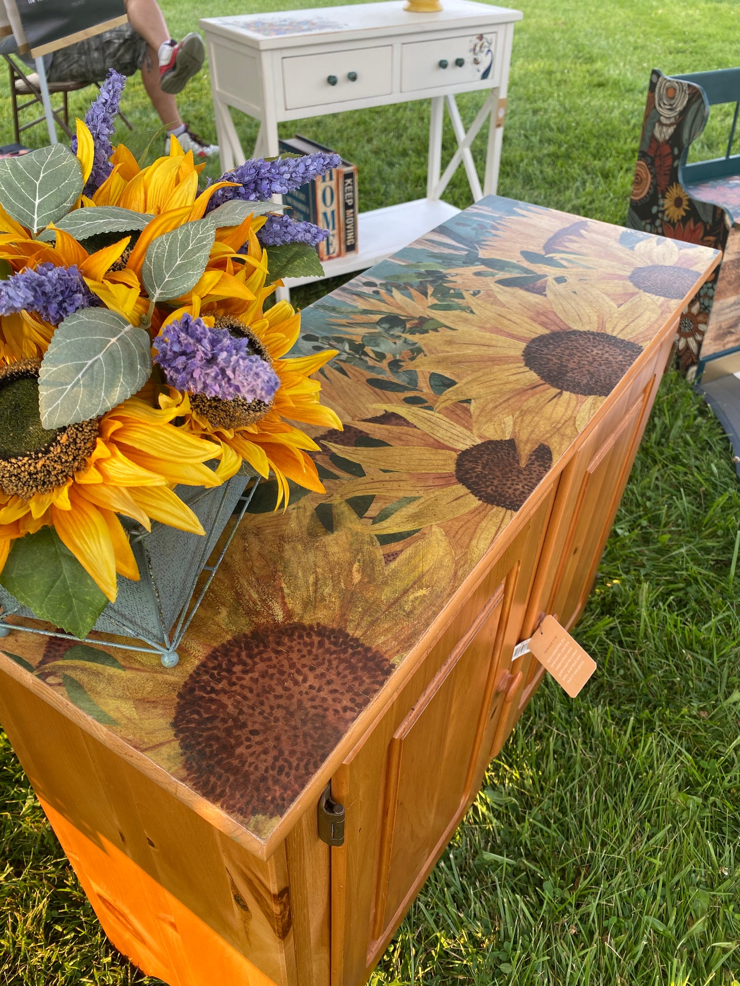 Sunflower Cabinet