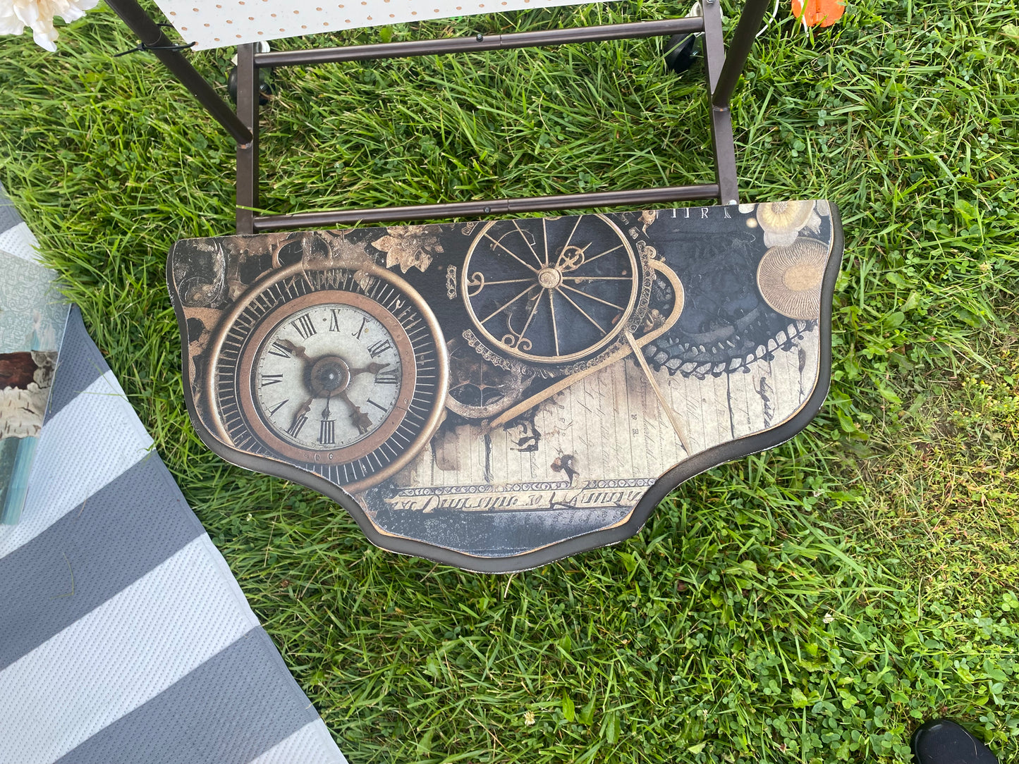 Clock Side Table